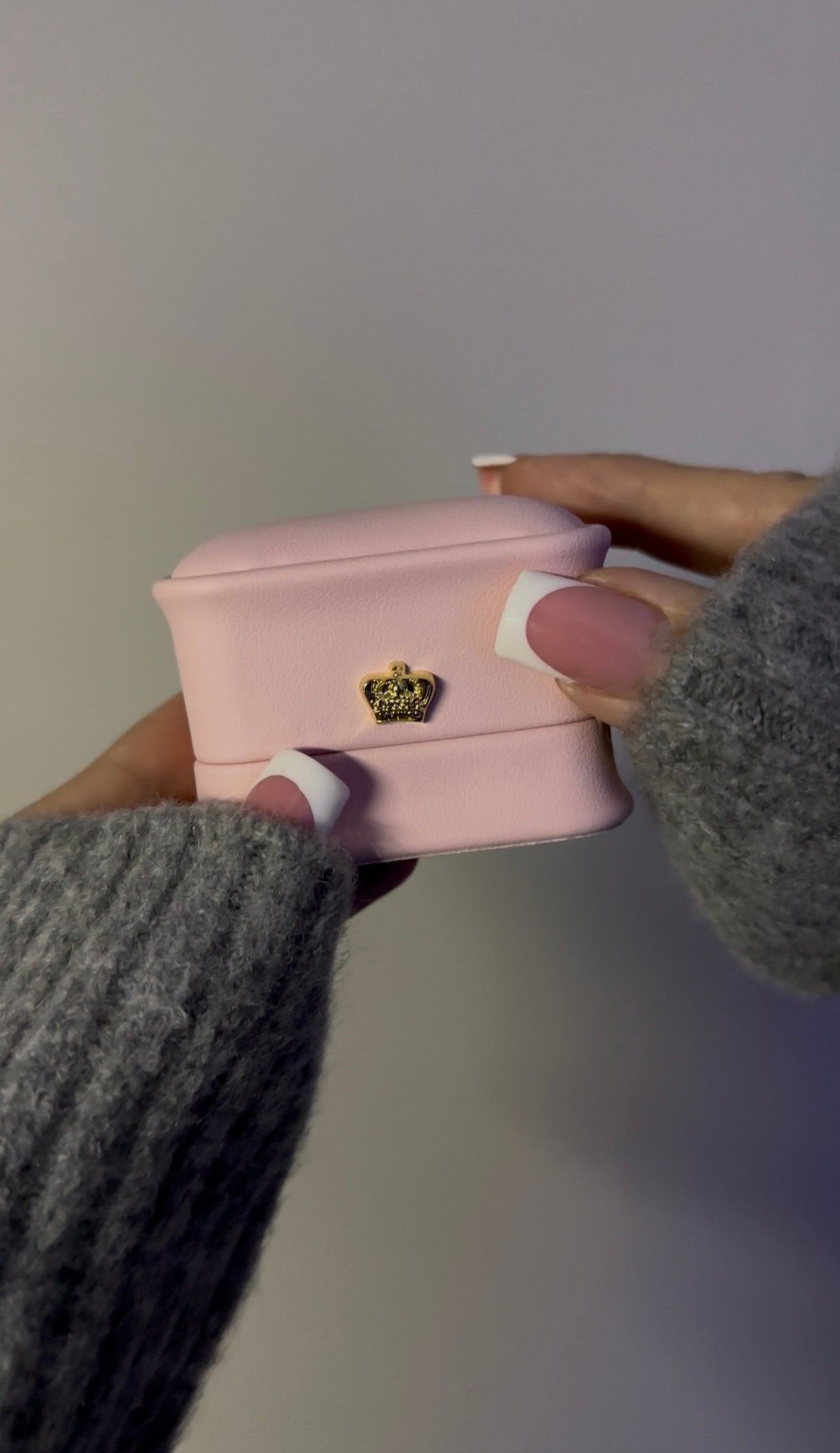 PINK LUXE PROPOSAL RING BOX