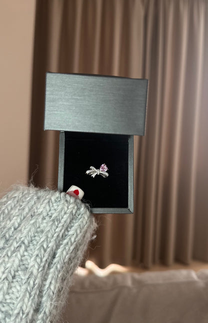 "PRINCESS BOW" STERLING SILVER RING