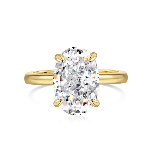 Gold Oval Promise