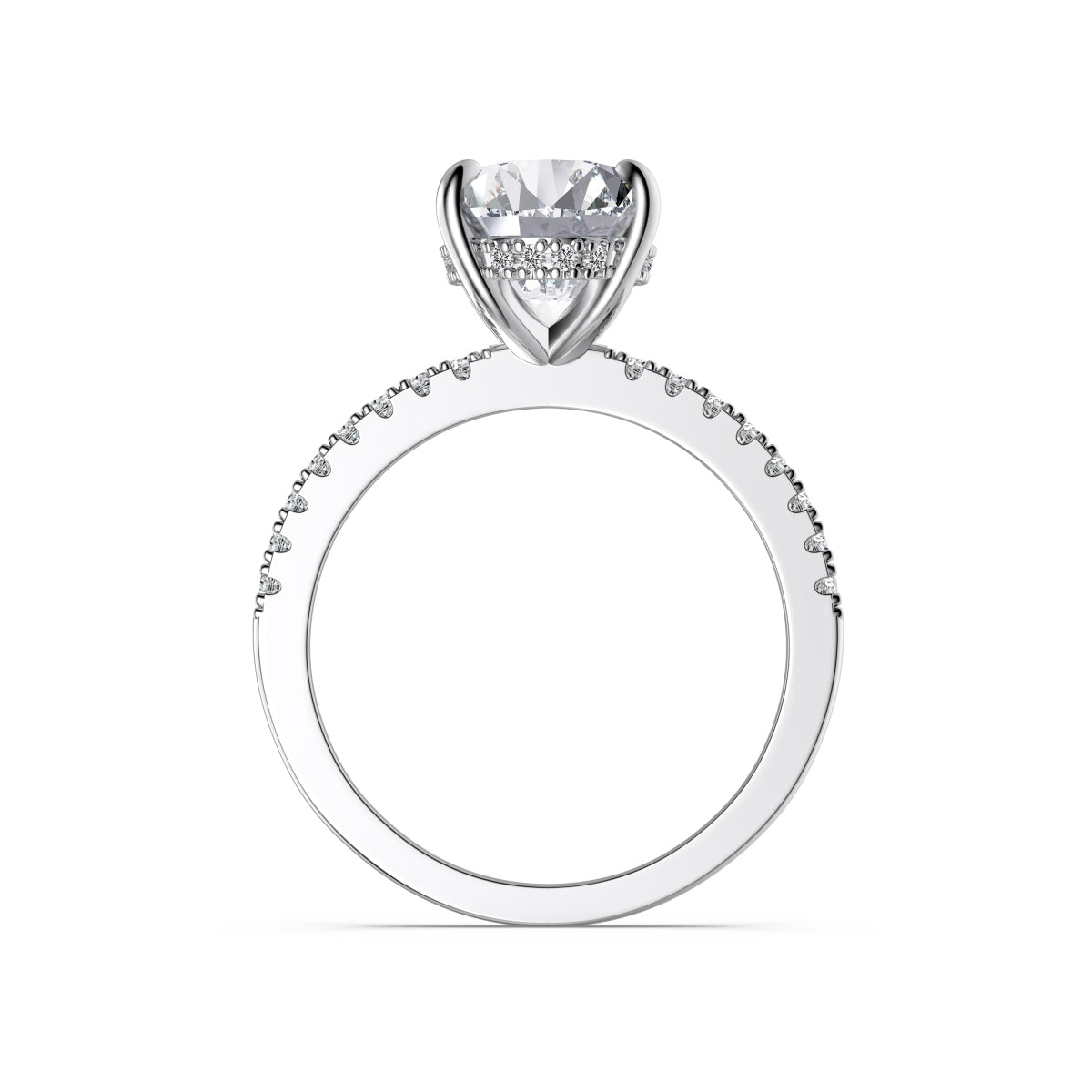 Ovaler Diamant