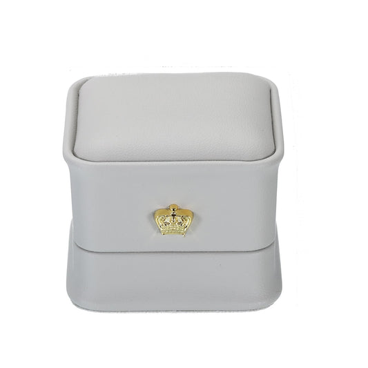 GREY LUXE PROPOSAL RING BOX