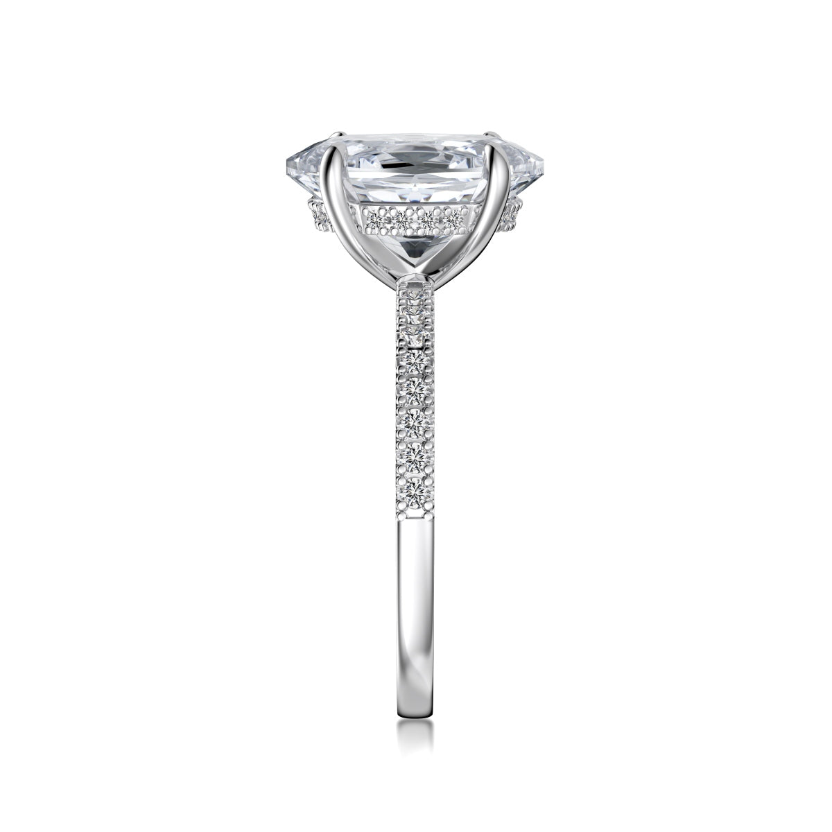Ovaler Diamant
