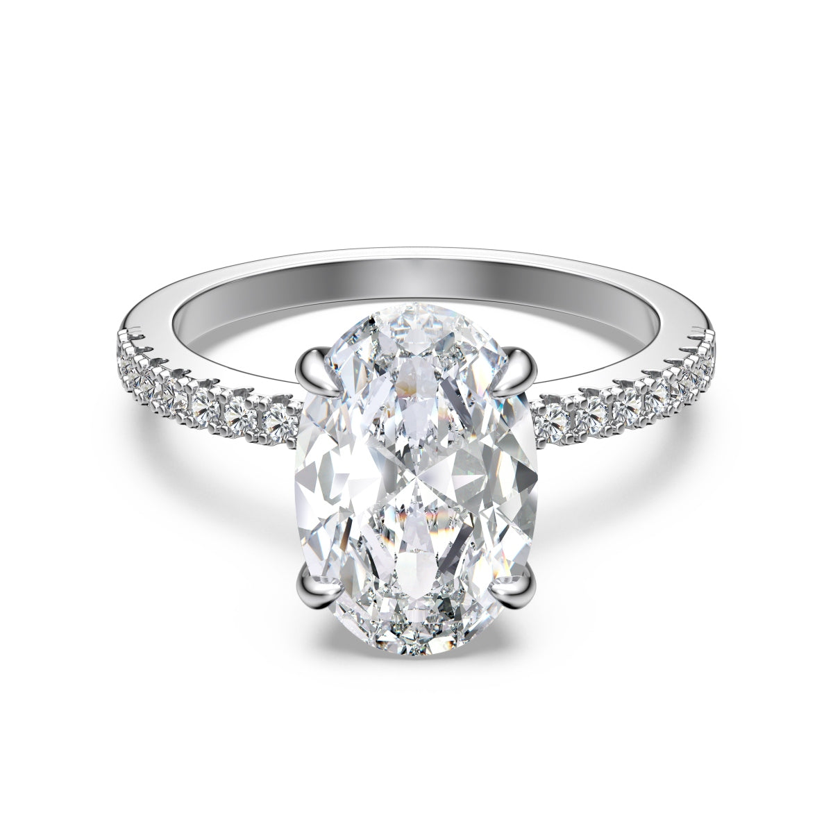 Ovaler Diamant