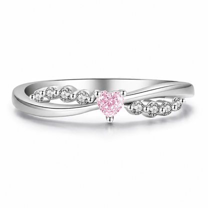 Pink Heart Promise Ring