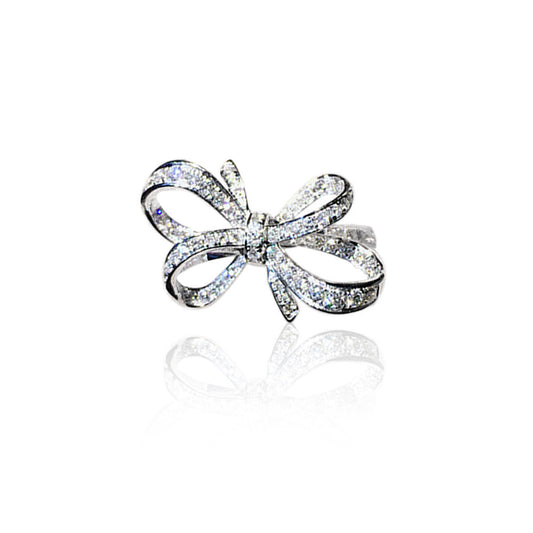 "BOW DIAMOND" RING