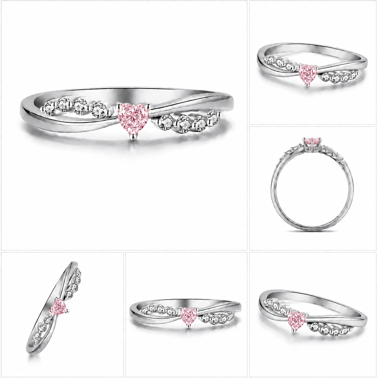 Pink Heart Promise Ring