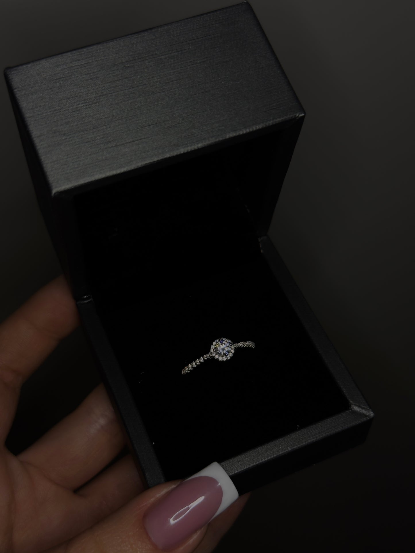 "ROUND DIAMOND PROMISE" RING