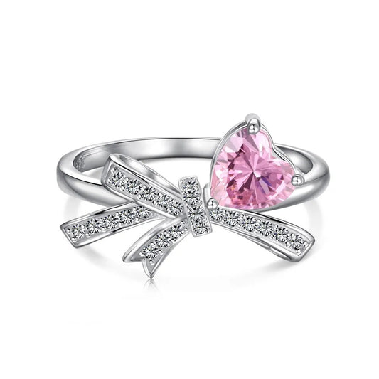 "PRINCESS BOW" STERLING SILVER RING