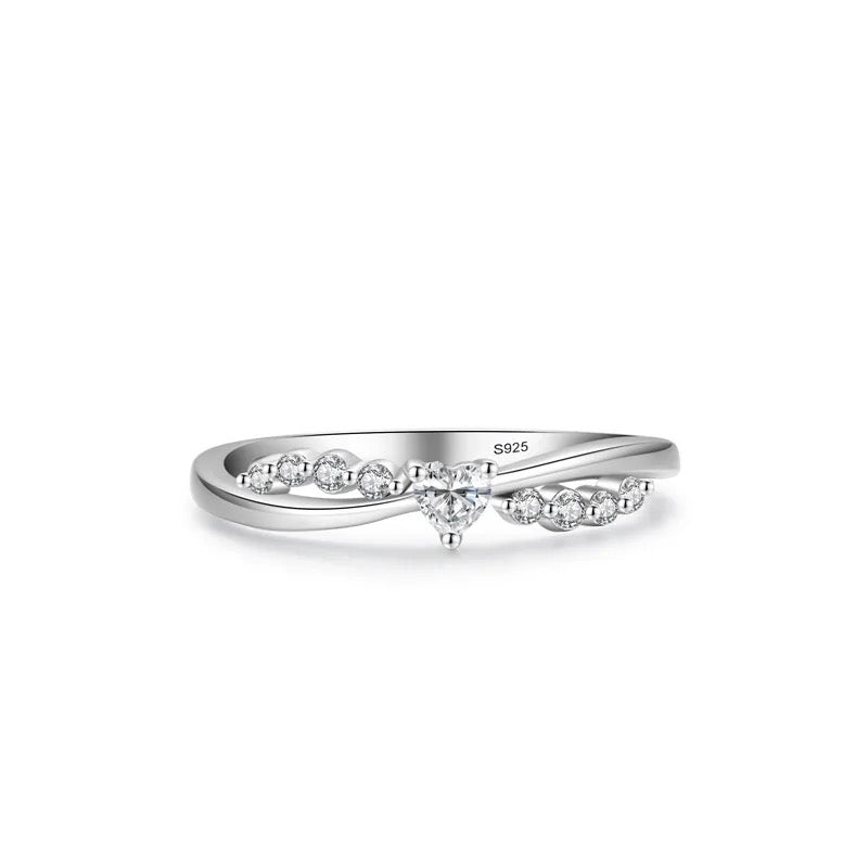 "SOPHIA" STERLING SILVER RING